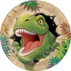 Set Pappteller Dinosaurier - Einheitsgröße Produktbild-Vorschau 1