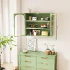 OKWISH Armoire Murale en Verre et Métal - Meuble de Voir les images du produit 2