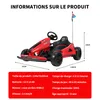 12 V Pedal-Go-Kart Kinderfahrzeug 3-5 km/h Produktbild-Vorschau 8