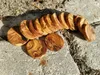 10 Holzscheiben / Astscheiben Olivenholz Ø 3 cm, DIY Produktbild-Vorschau 3
