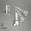 Steckerleuchte Steckerlampe Flexarm 1xE14 25W Wippschalter Produktbild-Vorschau 3