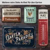Gartenregeln Schild - Blechschilder Garten mit Sprüchen - Produktbild-Vorschau 6