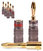 8x Bananenstecker NEXMEX 24K vergoldet High End Stecker Produktbild-Vorschau 1