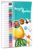 Set de marqueurs acryliques, 60 couleurs, set de peinture Voir les images du produit 4