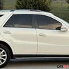 Listwy okienne do Mercedes ML W164 2005-2011 stal Podgląd zdjęcia produktu 3