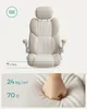 SONGMICS Manažerská židle, ergonomická, sklopné područky, Náhled obrázku produktu 5