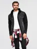 Ombre Clothing Pánská džínová bunda Tuck černá L Náhled obrázku produktu 6
