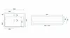 Lavabo da Appoggio Rea Gina 60 Anteprima dell’immagine prodotto 5
