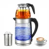Elektrischer Teekocher 2-in-1, Wasserkocher 2,2L & Produktbild-Vorschau 1