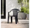 Cuba Fresh Stapelsessel graphit 100% recycelter Kunststoff Produktbild-Vorschau 5
