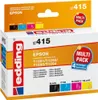 The image shows the retail packaging of a multipack of Edding compatible ink cartridges for Epson printers. Anteprima dell’immagine prodotto