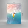 Bilder auf glas - Einteilig - Surfen Welle Licht - 70x100cm Produktbild-Vorschau 3