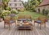 Gartengarnitur HWC-E99b, Sitzgruppe Balkon-Set Lounge-Set, Produktbild-Vorschau 9