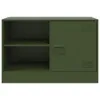 vidaXL TV-Schrank Olivgrün 67x39x44 cm Stahl Produktbild-Vorschau 6