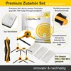 A collage of vacuum cleaner accessories and packaging. Produktbild-Vorschau