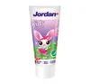 A tube of Jordan Kids toothpaste with a cartoon bunny illustration. Produktbild-Vorschau