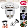 2pcs Waschbeckenstöpsel Waschbecken Ablaufgarnitur Produktbild-Vorschau 1