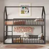 A bunk bed in a child's room with Disney-themed decor. Anteprima dell’immagine prodotto
