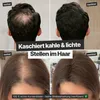 Collage showing before and after results of hair thickening product on two different people. Anteprima dell’immagine prodotto