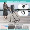 Supporto per motori fuoribordo KOMFOTTEU, carrello di Anteprima dell’immagine prodotto 6