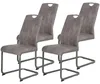 Sedia a sbalzo HARPER HANAU BHT 44x98x61 cm  Sedia Anteprima dell’immagine prodotto 1
