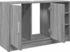 vidaXL Waschbeckenunterschrank Grau Sonoma 90x29x55 cm Produktbild-Vorschau 5