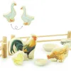 Set in legno Ulanik "Fattoria" con figurine di animali, 13 Anteprima dell’immagine prodotto 6