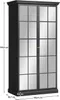 Kondela Zweitüriger Kleiderschrank mit Spiegel Locca S2DL - Produktbild-Vorschau 2