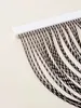 DEGOR Türvorhang Adia schwarz 90x210 cm Produktbild-Vorschau 2