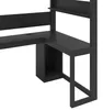 Gaming-Hochbett 90x200 cm mit Schreibtisch, Stauraumtreppe, Produktbild-Vorschau 12