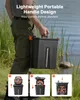 SucceBuy Akku Camping Ventilator mit 2400 U/min Motor, Produktbild-Vorschau 7