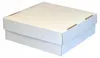 KAPAK Geschlossene Muffin Transportbox Weiß 30x30x10 cm Produktbild-Vorschau 1