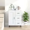 vidaXL Příborník bílý 69,5x34x90 cm výrobek z odvozeného Náhled obrázku produktu 1