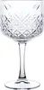 A clear, professional studio shot of a single crystal-cut gin tonic glass. Náhled obrázku produktu