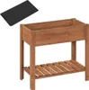 WOLTU Hochbeet Holz, 80x75x40 cm, Gemüsebeet mit Produktbild-Vorschau 8