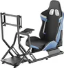 Wiltec Rennsimulator Racing Cockpit 71 x 136 x 108 cm, Auto Produktbild-Vorschau 1