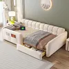 Lit-canapé rembourré pour enfant Merax 90 x 200 cm avec Voir les images du produit 1