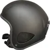 A side view of a black matte motorcycle helmet. Anteprima dell’immagine prodotto