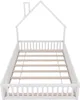Kinderbett 140 x 190 cm mit Schornstein-Design, umlaufendem Produktbild-Vorschau 14