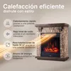 KAMINIO Chimenea eléctrica JUAN: Chimenea eléctrica de pie Vista previa de la imagen del producto 4