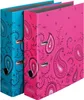 Herlitz Ordner maX.file A4 Paisley White Innenspiegel sw Produktbild-Vorschau 4