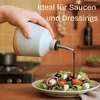 Friendly Fox 2 Stück Keramik Flasche Essig und Ölflaschen Produktbild-Vorschau 3