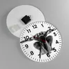 Wanduhr - Rund - Glasuhr - Modell Körper Muskeln Produktbild-Vorschau 2
