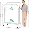 SONGMICS Věšák na šaty na kolečkách 2 věšáky na šaty Věšák Náhled obrázku produktu 5