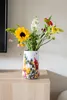 Collection TS - Vase Floral blanc - 16x26 Voir les images du produit 2