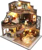 Miniaturní domeček pro panenky s nábytkem, nápad DIY Náhled obrázku produktu 1