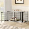 Basics Trasportino modulare per cani 160x80x80 cm, gabbia Anteprima dell’immagine prodotto 9