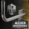 Extralink Support mural latéral gauche pour antenne 600 mm, Voir les images du produit 4