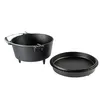 Kochmann Dutch Oven BBQ – 4,5 Liter Gusseisen Feuertopf - Produktbild-Vorschau 4