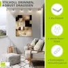 ARTland Wandbild Alu für Innen & Outdoor Herzstruktur Produktbild-Vorschau 2